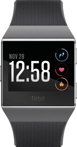 Fitbit Ionic Bluetooth Activity Tracker Charcoal/Smoke Grey FB503GYBK for sale online One Size 