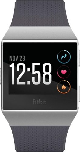 Details about   Fitbit Ionic Smartwatch FB503 Ink Blue/Ice Grey/Silver Grey AD Edition 