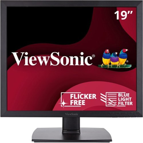 ViewSonic - VA951S 19" LED Monitor (VGA) - Black-Front_Standard 