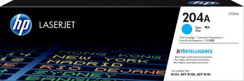 HP - 204A Toner Cartridge - Cyan-Front_Standard 