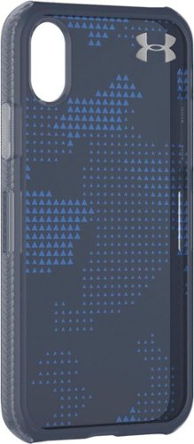Under Armour - Protect Verge Case for Apple® iPhone® X and XS - Translucent Utility Midnight Navy/Mediterranean-Front_Standard 