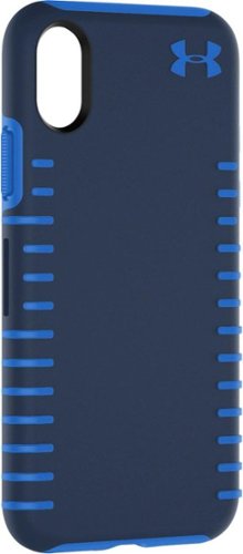 Under Armour - Grip Case for Apple® iPhone® X - Mediterranean Blue/Midnight Navy-Front_Standard 