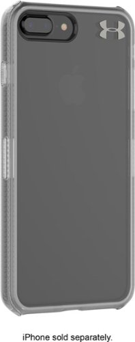  Under Armour - Protect Verge Case for Apple® iPhone® 7 Plus and 8 Plus - Clear/Graphite/Gunmetal Logo