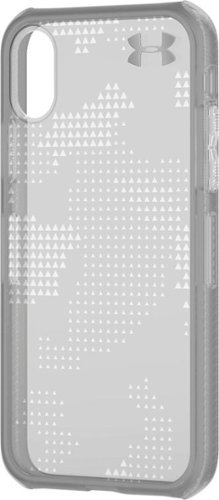 Under Armour - Protect Verge Case for Apple® iPhone® X and XS - Translucent Utility Graphite/Elemental-Front_Standard 