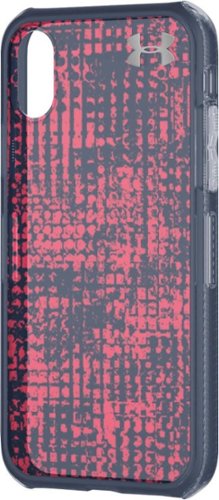 Under Armour - Verge Case for Apple® iPhone® X and XS - Midnight Navy/Coral Cove-Front_Standard 