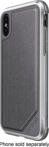  X-Doria - Defense Lux Case for Apple® iPhone® X and XS - Silver