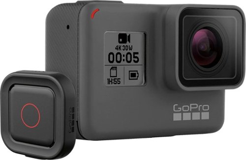  GoPro - HERO5 Black 4K Action Camera with Remote - Gray