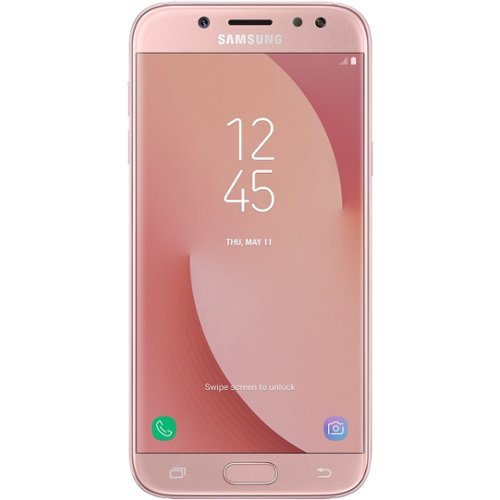  Samsung - Galaxy J5 Pro 4G LTE with 16GB Memory Cell Phone (Unlocked) - Pink