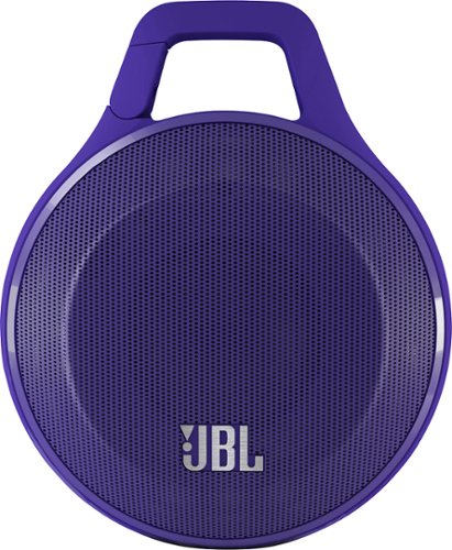 JBL - Clip Portable Bluetooth Speaker - Purple