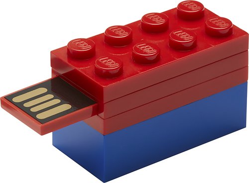 PNY - LEGO 8GB USB 2.0 Flash Drive - Colors Vary