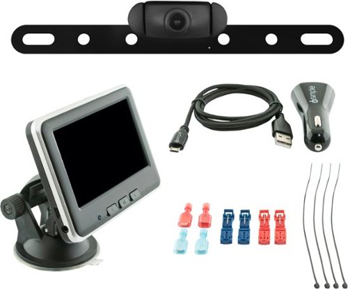 EchoMaster Wireless Back-Up Camera and 4.3” Color Monitor Kit - Black SHOP ONLINE
