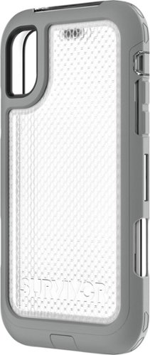  Griffin - Survivor Extreme Case for Apple iPhone X and XS - Gray/White