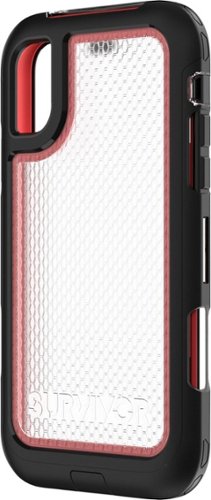  Griffin - Survivor Extreme Case for Apple iPhone X and XS - Black/Red