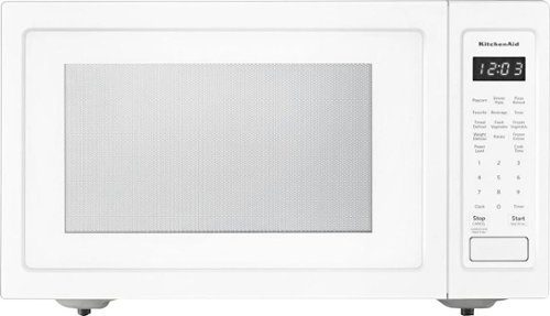 KitchenAid - 1.6 Cu. Ft. Microwave with Sensor Cooking - White-Front_Standard 