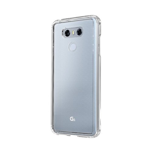 SaharaCase - Case with Glass Screen Protector for LG G6 - Crystal-Front_Standard 
