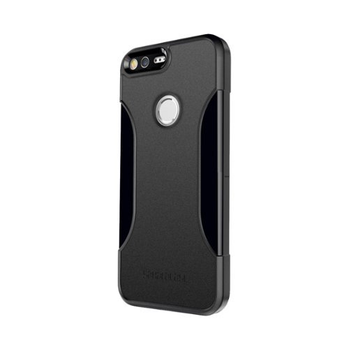 SaharaCase - Case with Glass Screen Protector for Google Pixel XL - Black-Front_Standard 