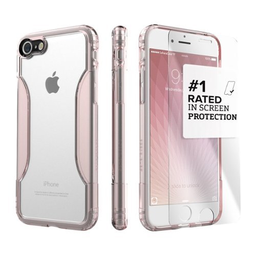 SaharaCase Case for Apple iPhone 7 and 8 - Rose gold clear WORLDWIDE DELIVERY
