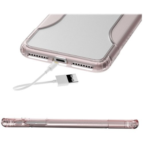 SaharaCase Case for Apple iPhone 7 and 8 - Rose gold clear GLOBAL SHIPPING