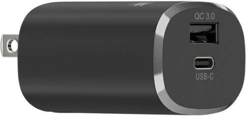 Just Wireless - AC Power Adapter - Black-Front_Standard 