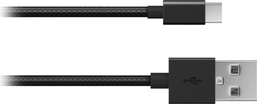  Just Wireless - 10' USB Type C-to-USB Cable - Black