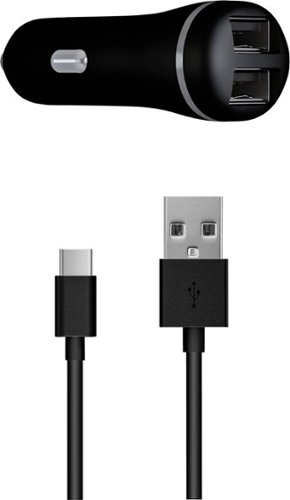  Just Wireless - USB Type C AC Power Adapter - Black