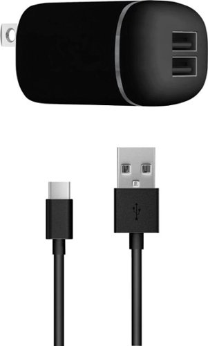  Just Wireless - USB Type C AC Power Adapter - Black