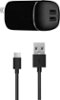 Just Wireless - USB Type C AC Power Adapter - Black-Front_Standard