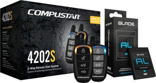  Compustar - 2-Way Remote Start System - Black