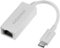 Insignia™ - USB Type-C to Gigabit Ethernet Adapter - White-Front_Standard