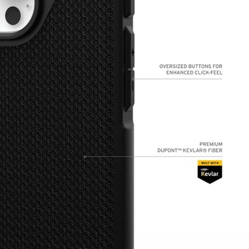 UAG Metropolis LT Series Case with Magsafe for Apple iPhone 16 Pro - Kevlar Black GLOBAL SHIPPING