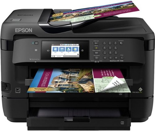  Epson - WorkForce WF-7720 Wireless All-In-One Inkjet Printer - Black