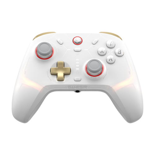 GameSir Cyclone 2 Pro Wireless Controller for Switch, PC, Steam, Android, iOS, PC, Mag-Res TMR Sticks, Hall Effect Triggers, RGB - White INTERNATIONAL SHIPPING