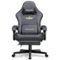 GTPlayer - Gaming Chair Fabric with Pocket Spring Cushion High Back Computer Chair - Gray-Front_Standard
