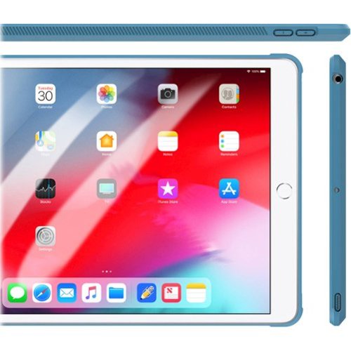 SaharaCase Hybrid Flex Series Case for Apple iPad 10.2 (8th Generation 2020 and 9th Generation 2021) - Clear Blue GLOBAL SHIPPING