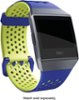 Sport Band Large Watch Strap for Fitbit Ionic - Cobalt & lime-Angle_Standard