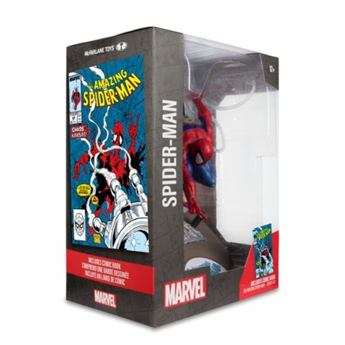 McFarlane Toys Marvel Spider-Man 1:6th Scale 11.7 Posed Figure with Scene & Comic (Based on The Amazing Spider-Man #301) BUY ONLINE