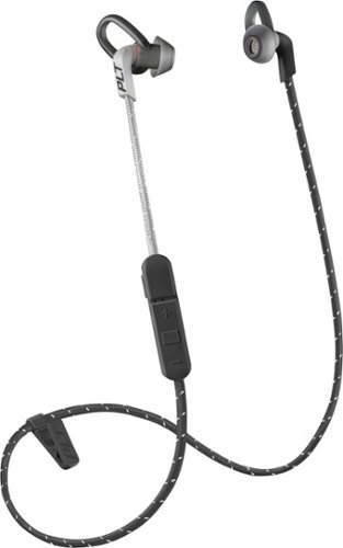  Plantronics - BackBeat FIT 305 Wireless In-Ear Headphones - Gray/Black