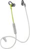 Plantronics - BackBeat FIT 305 Wireless In-Ear Headphones - Gray/Lime Green-Angle_Standard