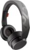 Plantronics - BackBeat FIT 505 On-Ear Wireless Sport Headphones - Black-Front_Standard