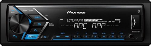  Pioneer - In-Dash Digital Media Receiver - Built-in Bluetooth - Black