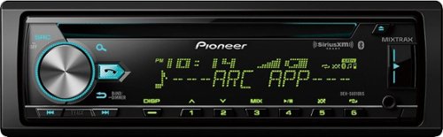  Pioneer - In-Dash CD Receiver - Built-in Bluetooth - Satellite Radio-Ready with Detachable Faceplate - Black