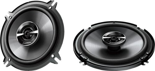  Pioneer - 5 1/4&quot; 2-way Coaxial Speakers (Pair) - Black