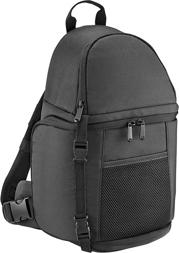  Dynex™ - Camera Sling Backpack - Black