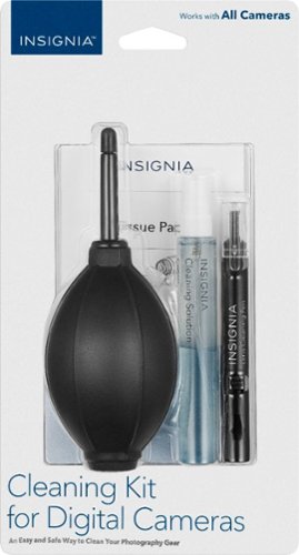 Insignia™ - 5-in-1 Cleaning Kit for Digital Cameras and Camcorders