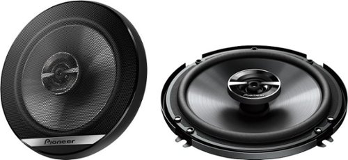  Pioneer - 6 1/2&quot; 2-way Coaxial Speakers (Pair) - Black