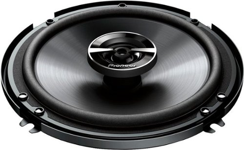 Pioneer 6 1/2 2-way Coaxial Speakers (Pair) - Black WORLDWIDE DELIVERY