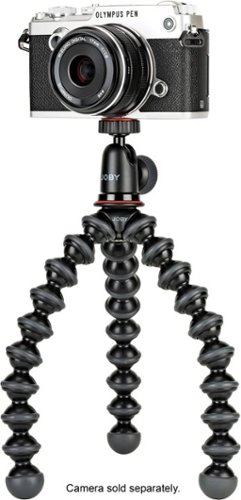 JOBY GorillaPod 1K Kit 15 Tripod - Black/Red/Charcoal HOW TO BUY