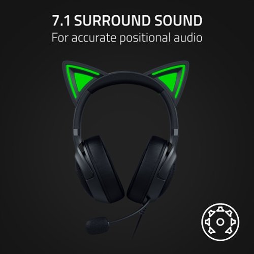 Razer Kraken Kitty V2 Wired Gaming Headset for PC, Mac, Nintendo Switch, Steam Deck, Mobile, and Tablet - Black HOW TO BUY