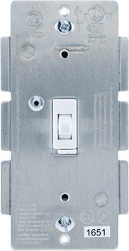 GE - Z-Wave Plus Wireless Smart In-Wall Dimmer Switch - White-Front_Standard 