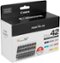 Canon - CLI-42 8-Pack Standard Capacity Ink Cartridges - Black/Cyan/Gray/Magenta/Yellow-Front_Standard